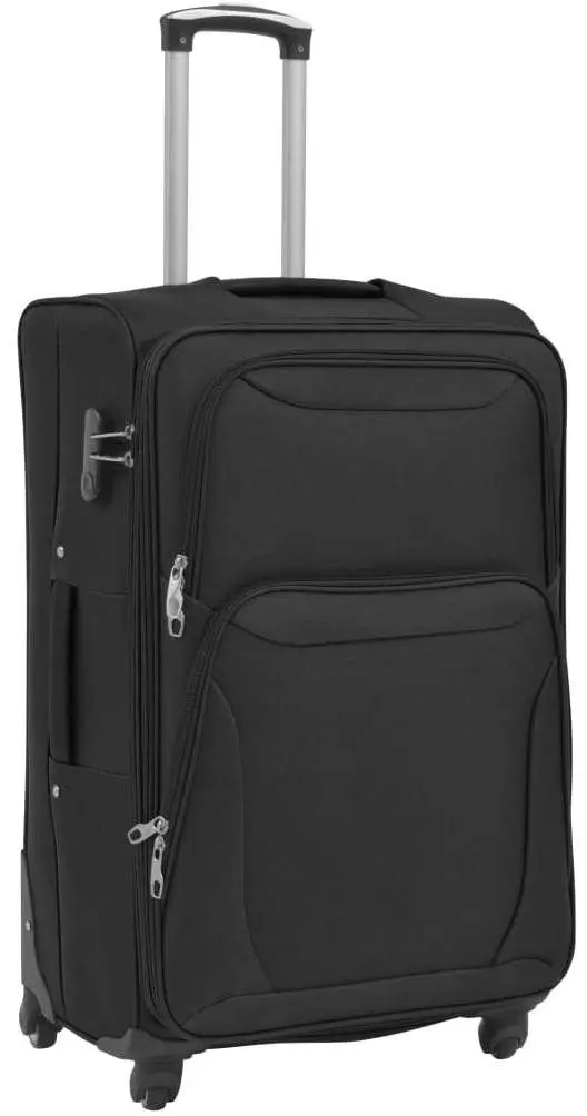 Набор чемоданов VidaXL 91315 S/M/L (Black)