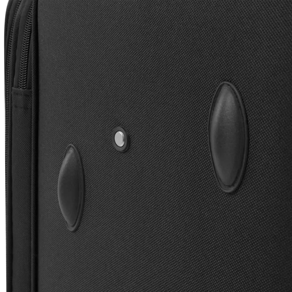 Набор чемоданов VidaXL 91315 S/M/L (Black)