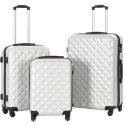 Set valize VidaXL 91887 S/M/L (Silver)