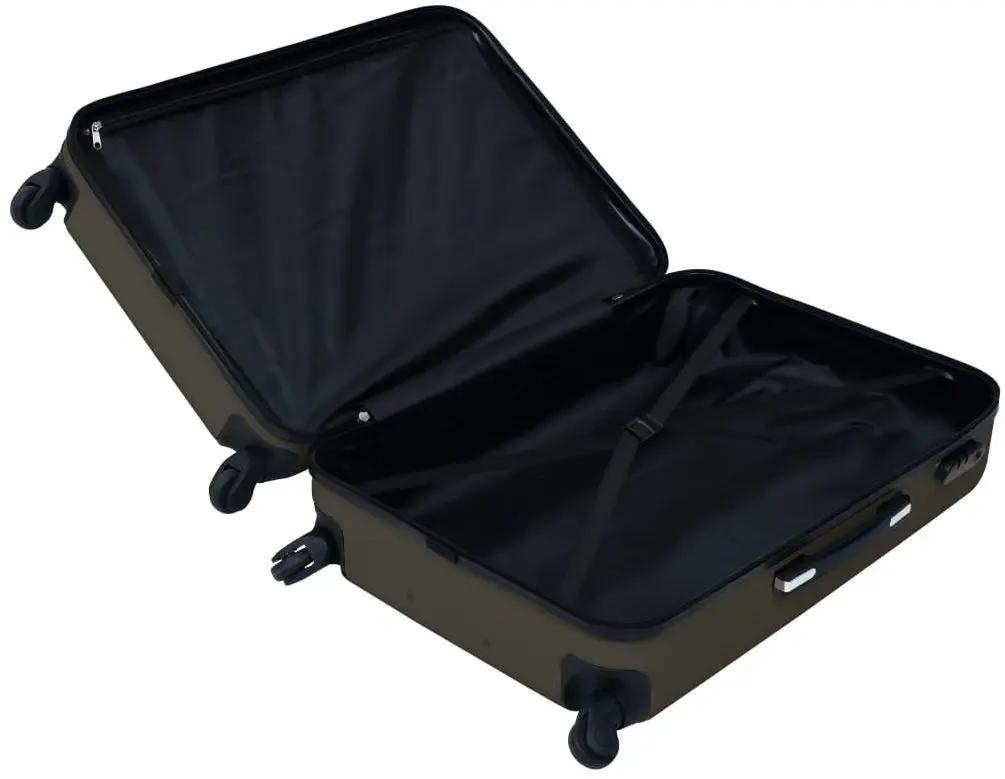 Set valize VidaXL 92417 3pcs (Anthracite)