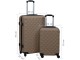 Set valize VidaXL 92433 S/L (Brown)