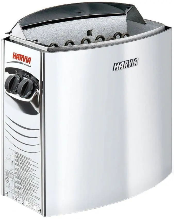Электрокаменка Harvia Vega BC90 (Inox)