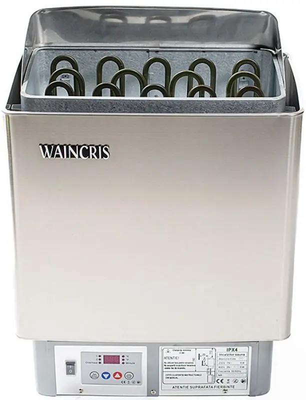 Электрокаменка Waincris Elite OCS60I 6kW (Inox)
