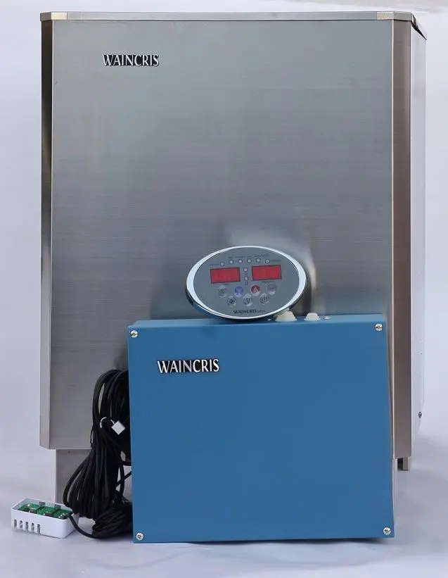 Электрокаменка Waincris Lampo Pro WLPRO120B (Inox) - 4