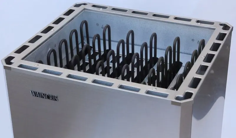 Электрокаменка Waincris Lampo Pro WLPRO120B (Inox) - 3