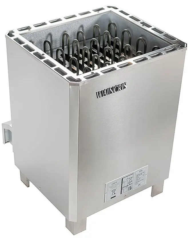 Электрокаменка Waincris Lampo Pro WLPRO150B (Inox) - 2