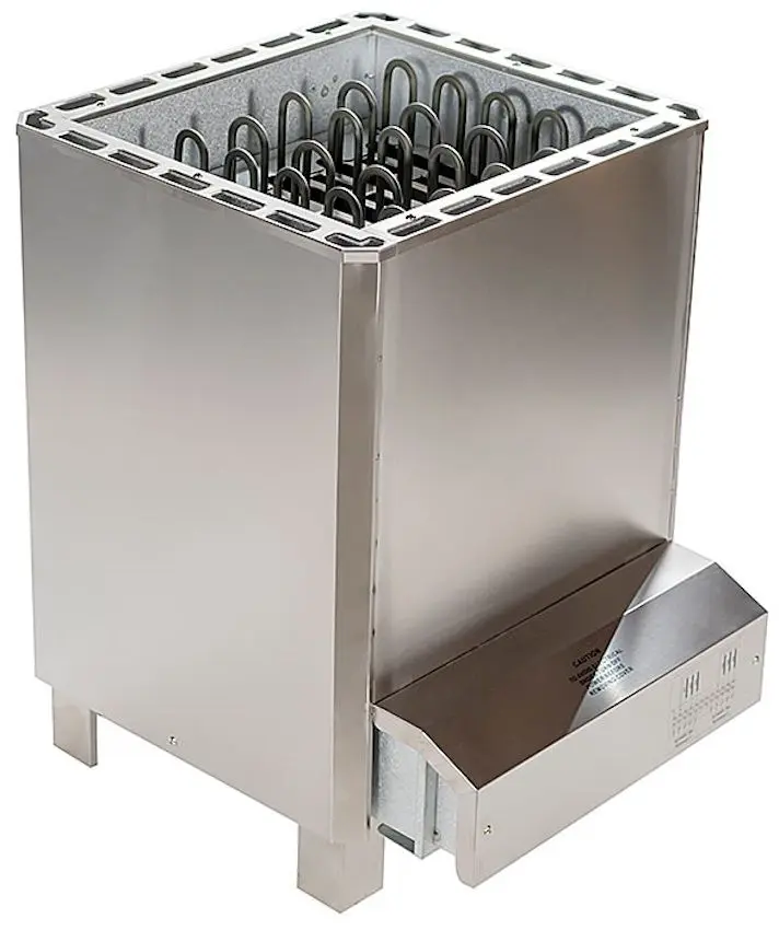 Электрокаменка Waincris Lampo Pro WLPRO150B (Inox) - 3
