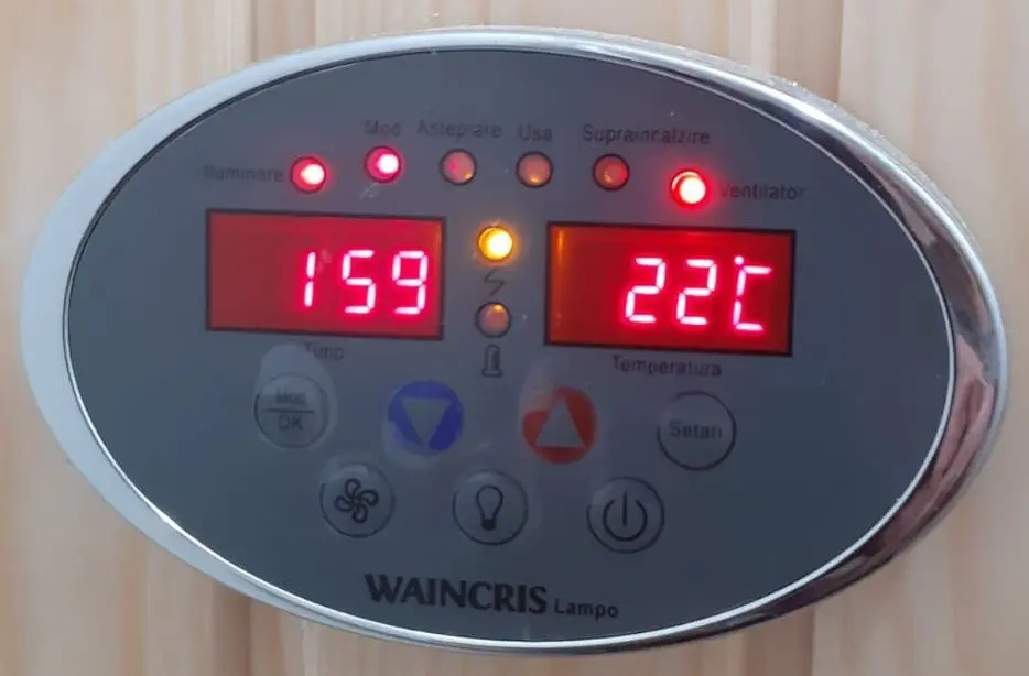 Электрокаменка Waincris Lampo WLBS60 (Inox) - 3