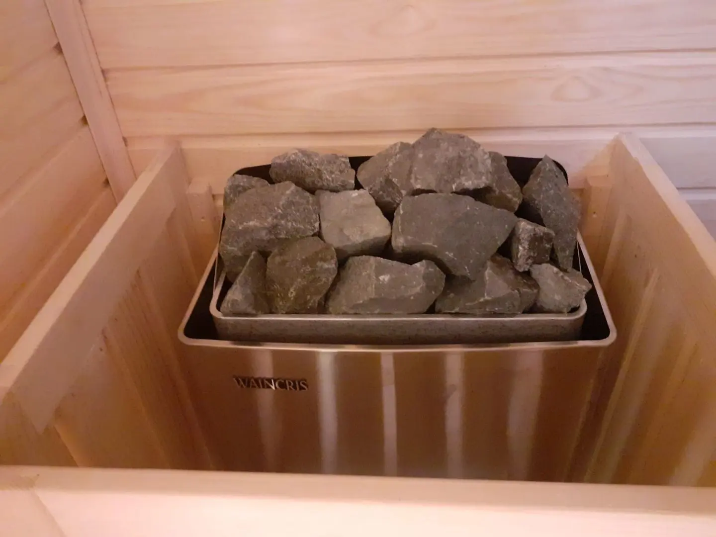Электрокаменка Waincris Lampo WLBS60 (Inox) - 2