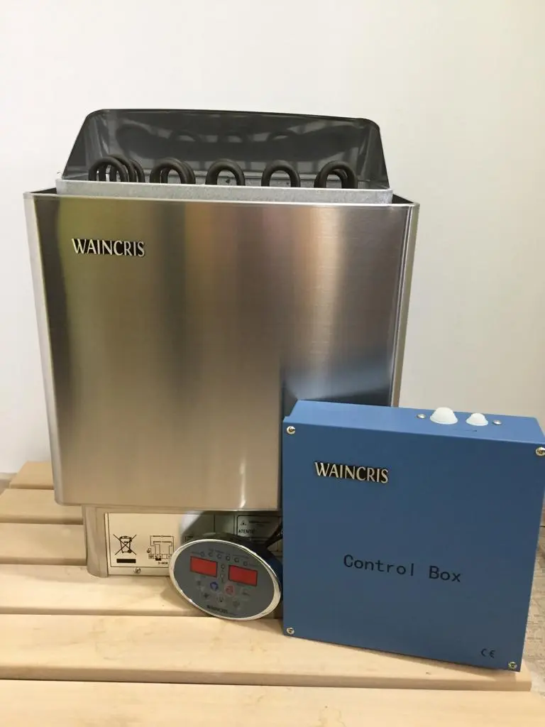 Электрокаменка Waincris Lampo WLBS60 (Inox) - 5
