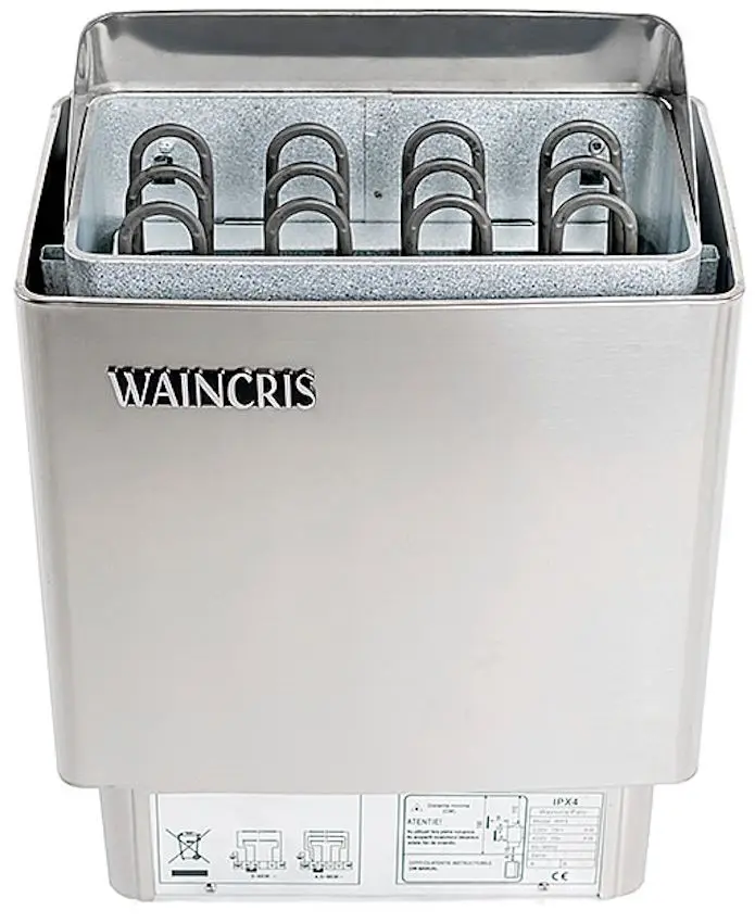 Электрокаменка Waincris Lampo WLBS90 (Inox)