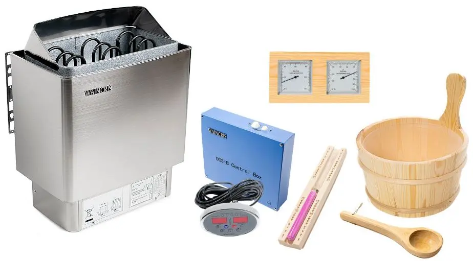 Комплект оборудования для сухой сауны Waincris Lampo 7-11 mc