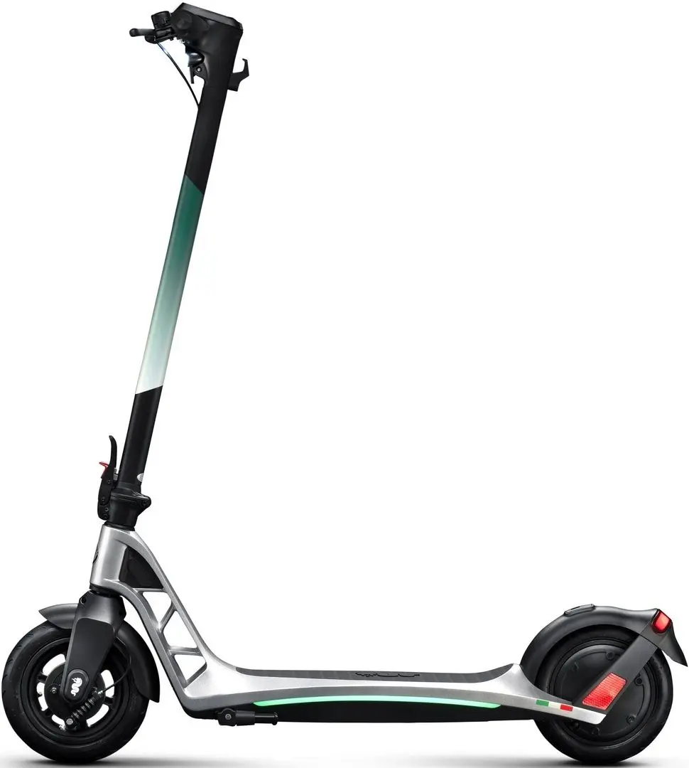 Trotineta electrica Alfa Romeo AR0 (Silver/Green) - 5