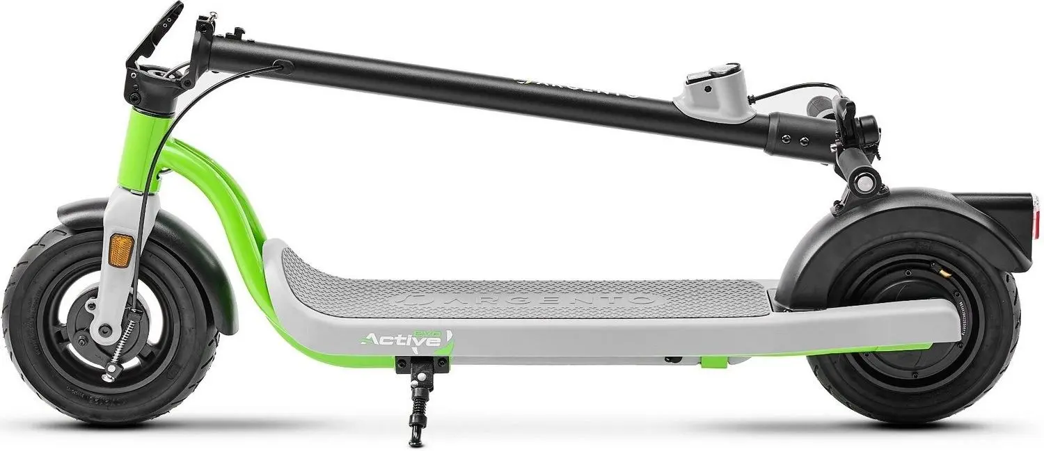Электросамокат Argento Active Evo (Silver/Green) - 4