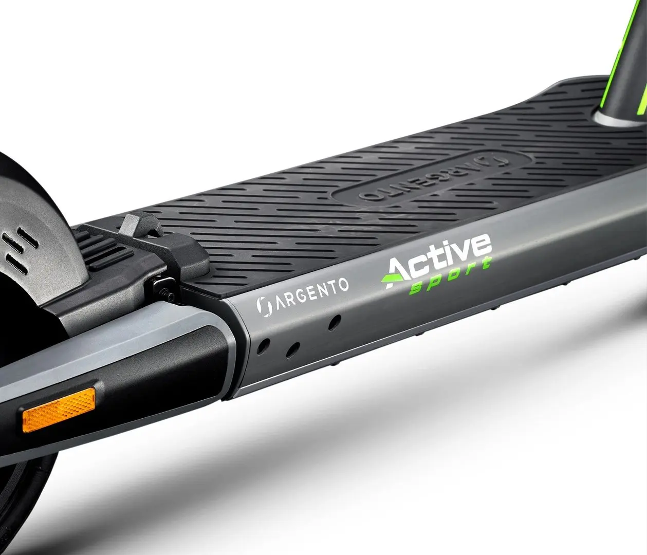 Электросамокат Argento Active Sport (Silver/Green) - 3