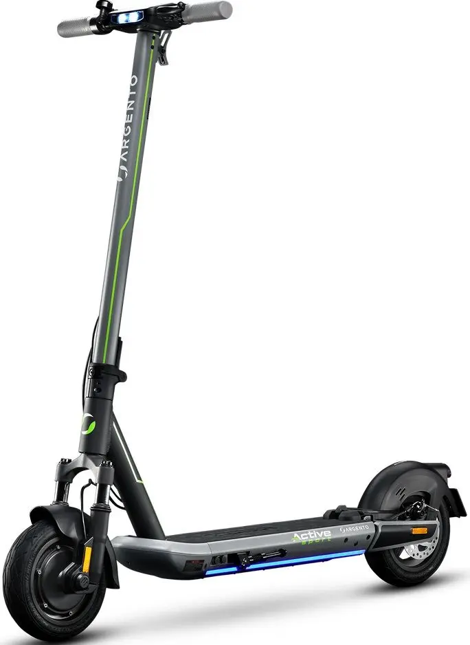 Электросамокат Argento Active Sport (Silver/Green)