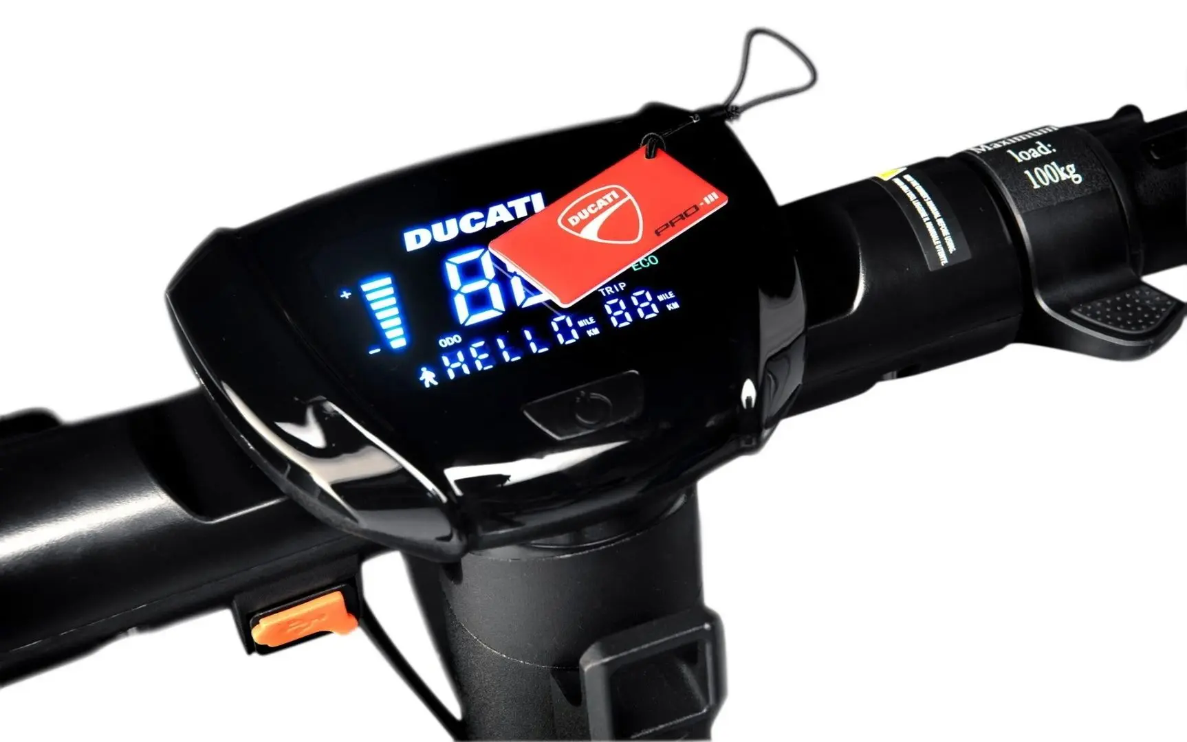 Электросамокат Ducati Pro-III (Black) - 8