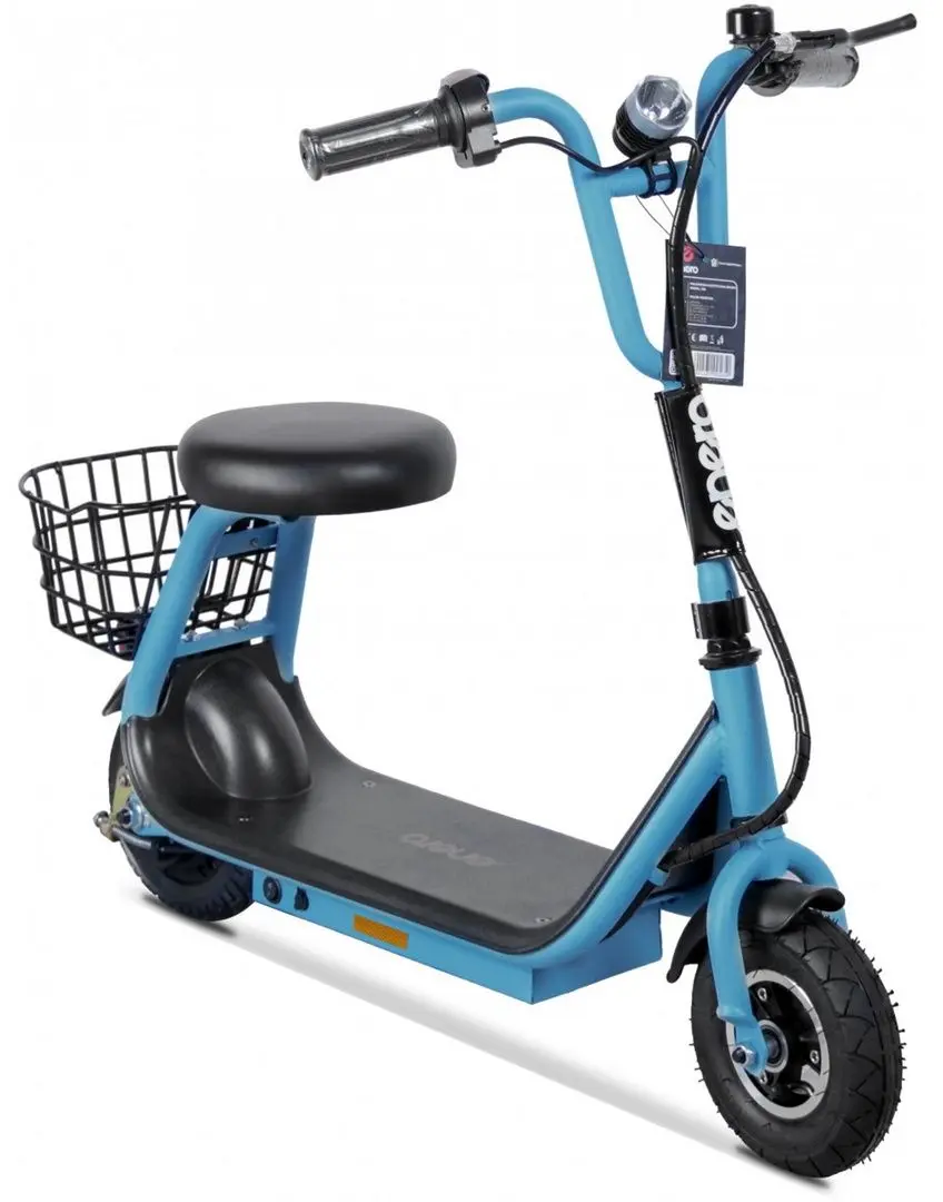 Электросамокат Enero Asiento JR 250W (Black/Blue) - 3