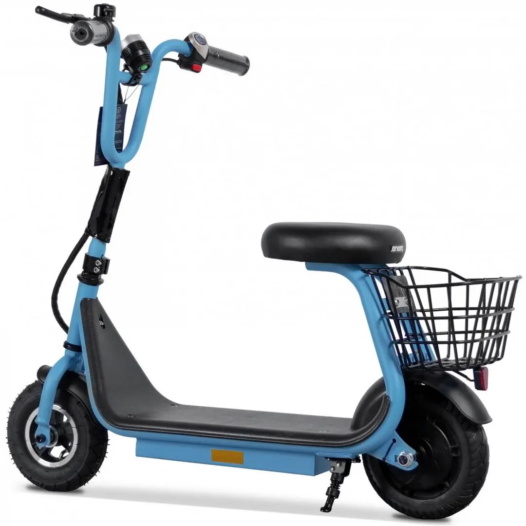 Электросамокат Enero Asiento JR 250W (Black/Blue) - 5