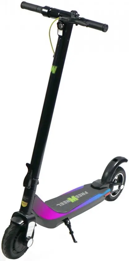 Электросамокат FreeWheel Rider T4 Light Up (Black/Purple)
