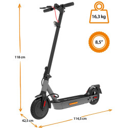 Trotineta electrica GoGEN Voyager Energy S611W (White/Black) Thumb