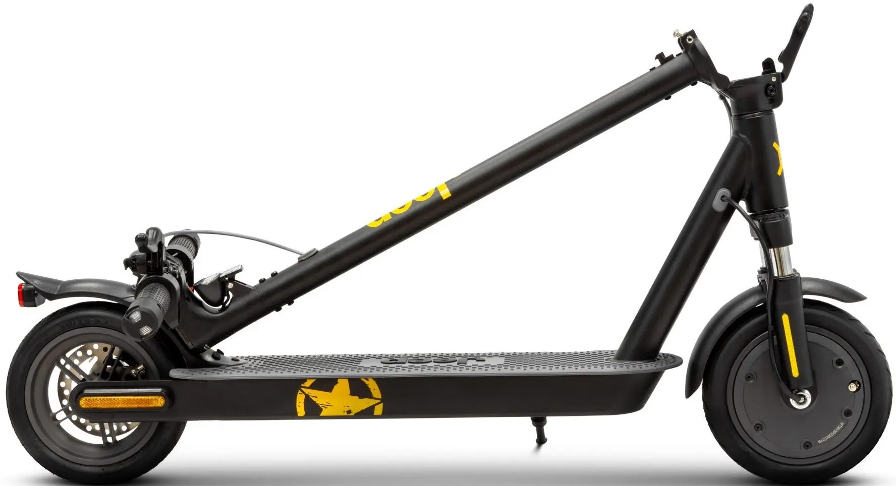 Электросамокат Jeep JAF Safe Ride (Black/Yellow) - 4