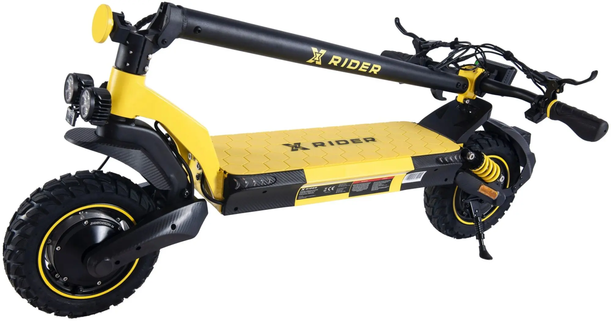 Электросамокат Manta XRIDER F10 (Black/Yellow) - 5