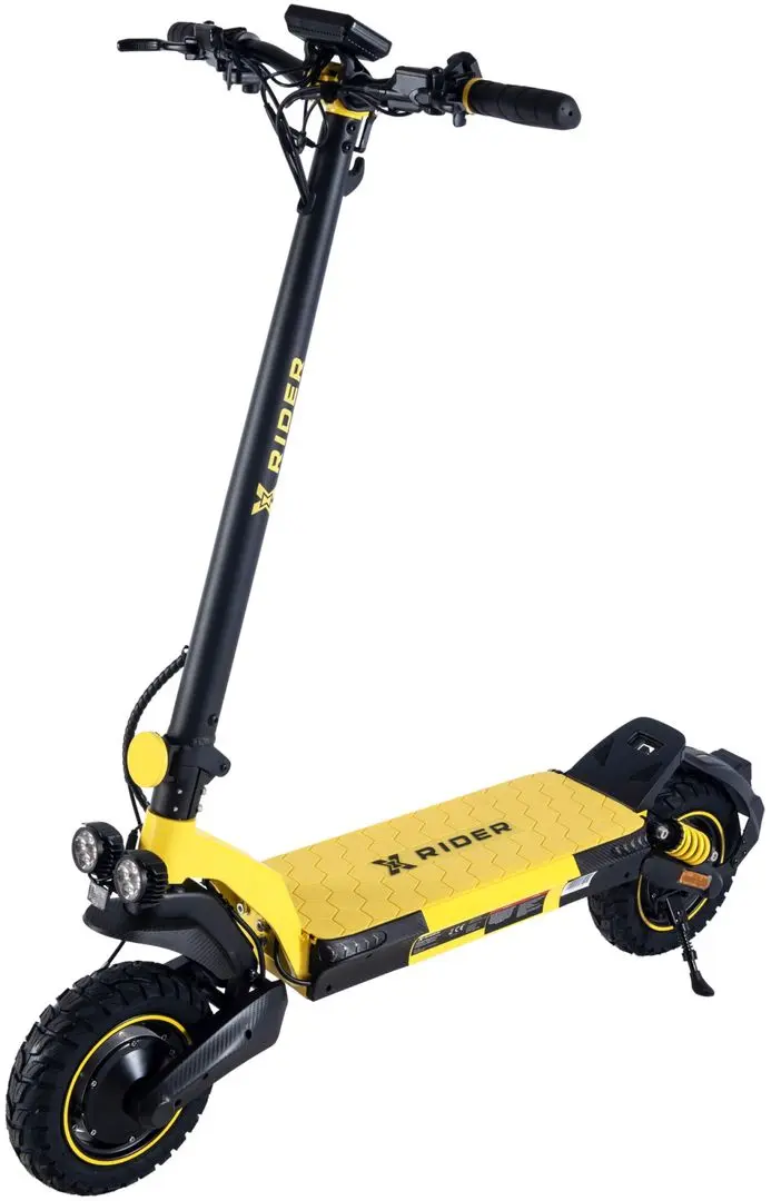 Электросамокат Manta XRIDER F10 (Black/Yellow)