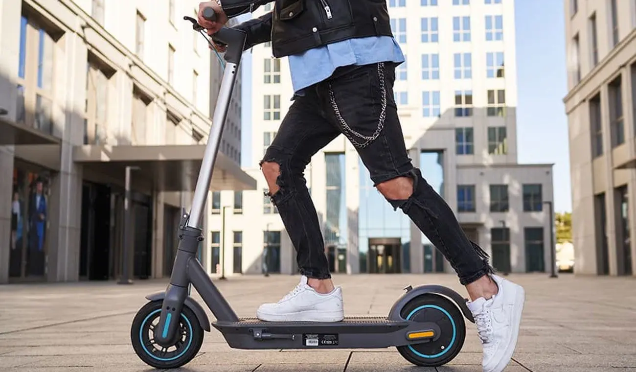 Trotineta electrica Motus Scooty 10 (Black/Silver) - 6