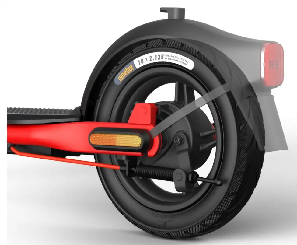 Электросамокат Segway-Ninebot D18E (Black/Red) - 5