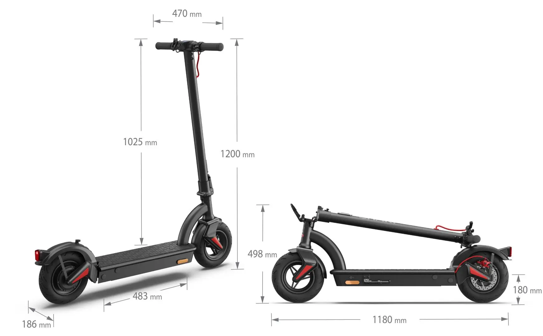 Электросамокат Sharp EM-KS2AEU-B (Black) - 9