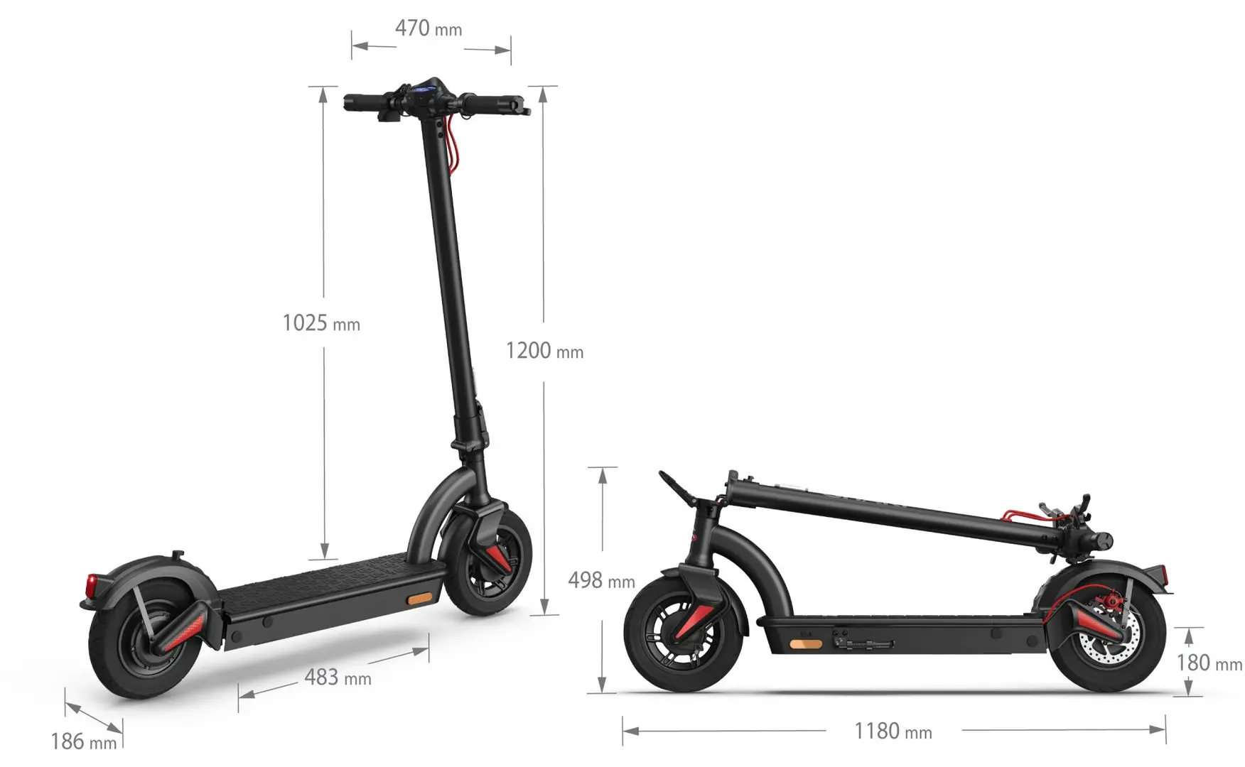 Электросамокат Sharp EM-KS4AEU-B (Black) - 7