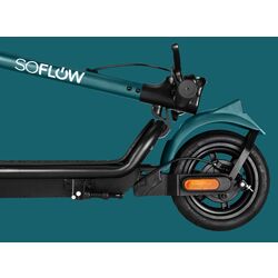 Электросамокат SoFlow SO2 Zero (Black/Green) Thumb