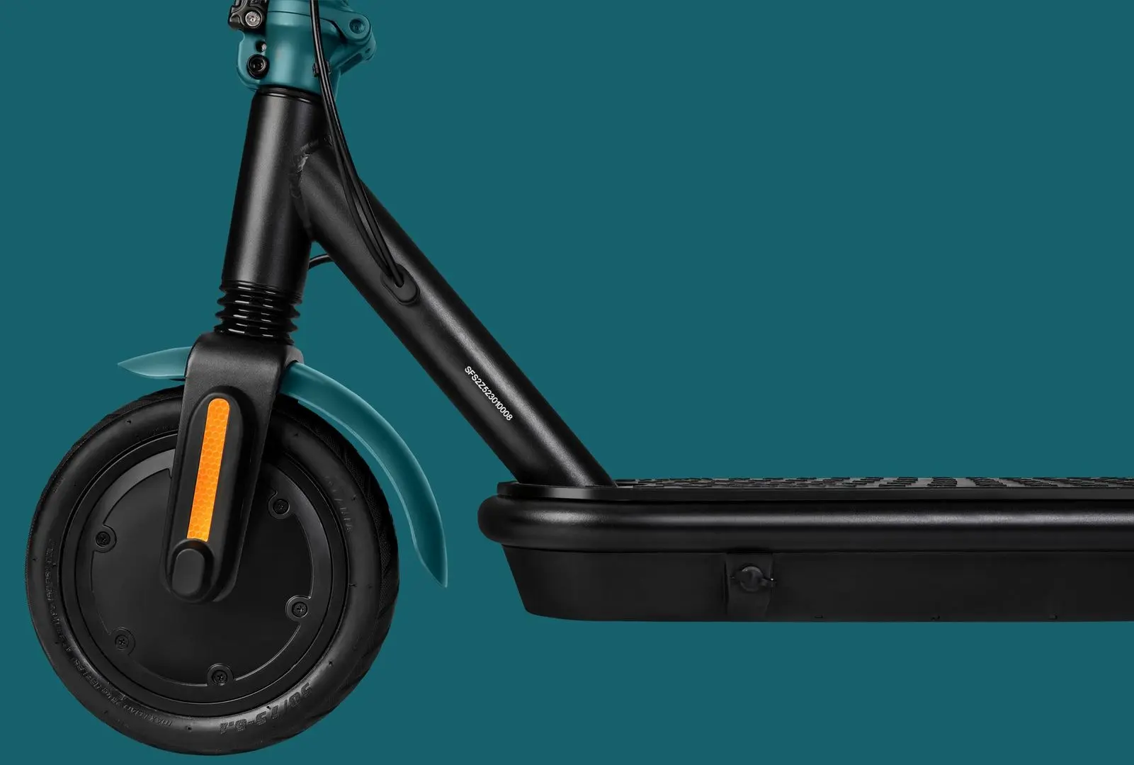 Электросамокат SoFlow SO2 Zero (Black/Green) - 9