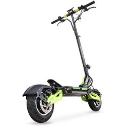 Trotineta electrica Techlife Q3 (Black/Green) Thumb