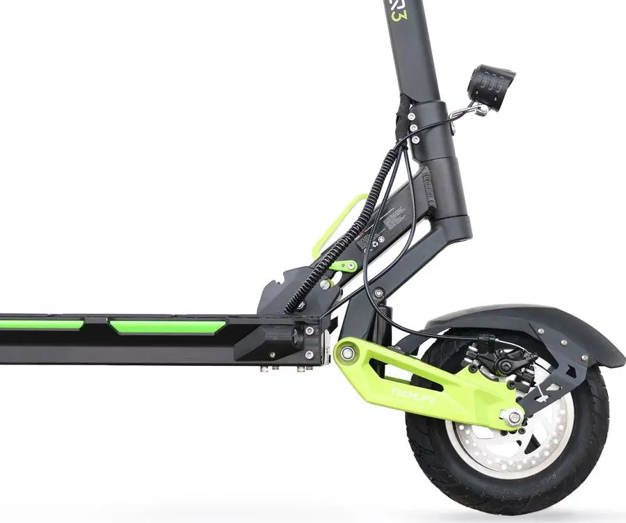 Trotineta electrica Techlife Q3 (Black/Green)