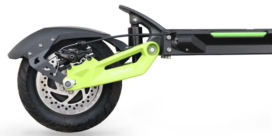 Trotineta electrica Techlife Q3 (Black/Green)