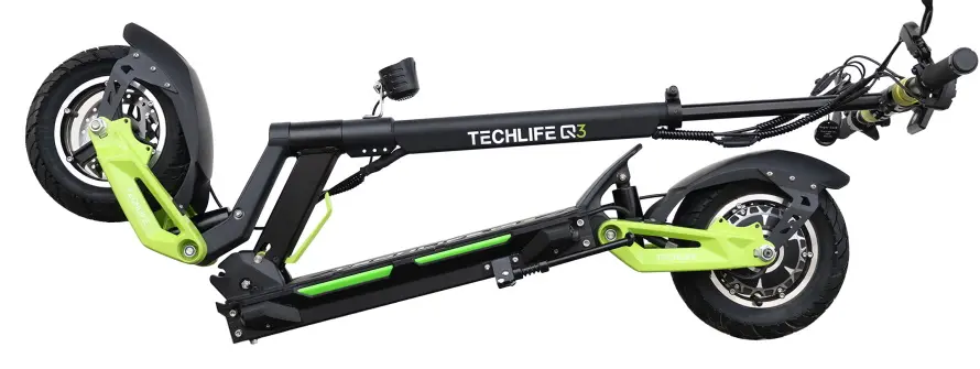 Электросамокат Techlife Q3 RS 20.8Ah 48V (Black/Green)