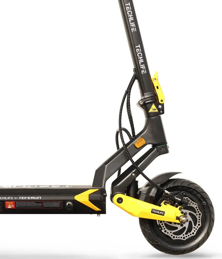 Trotineta electrica Techlife Q5 RS (Black/Yellow)
