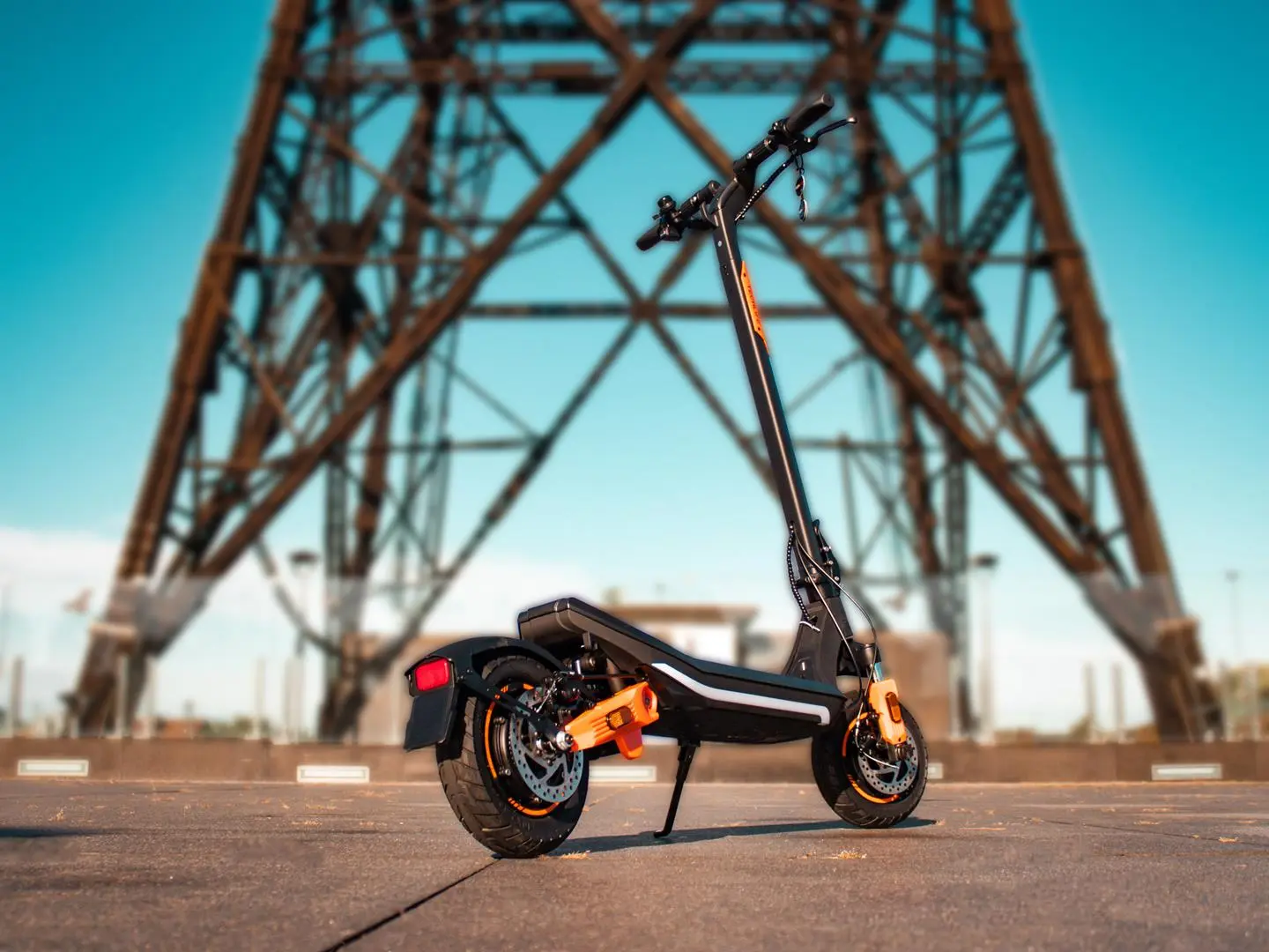 Trotineta electrica Techlife R5 18.2Ah 36V (Black/Orange)