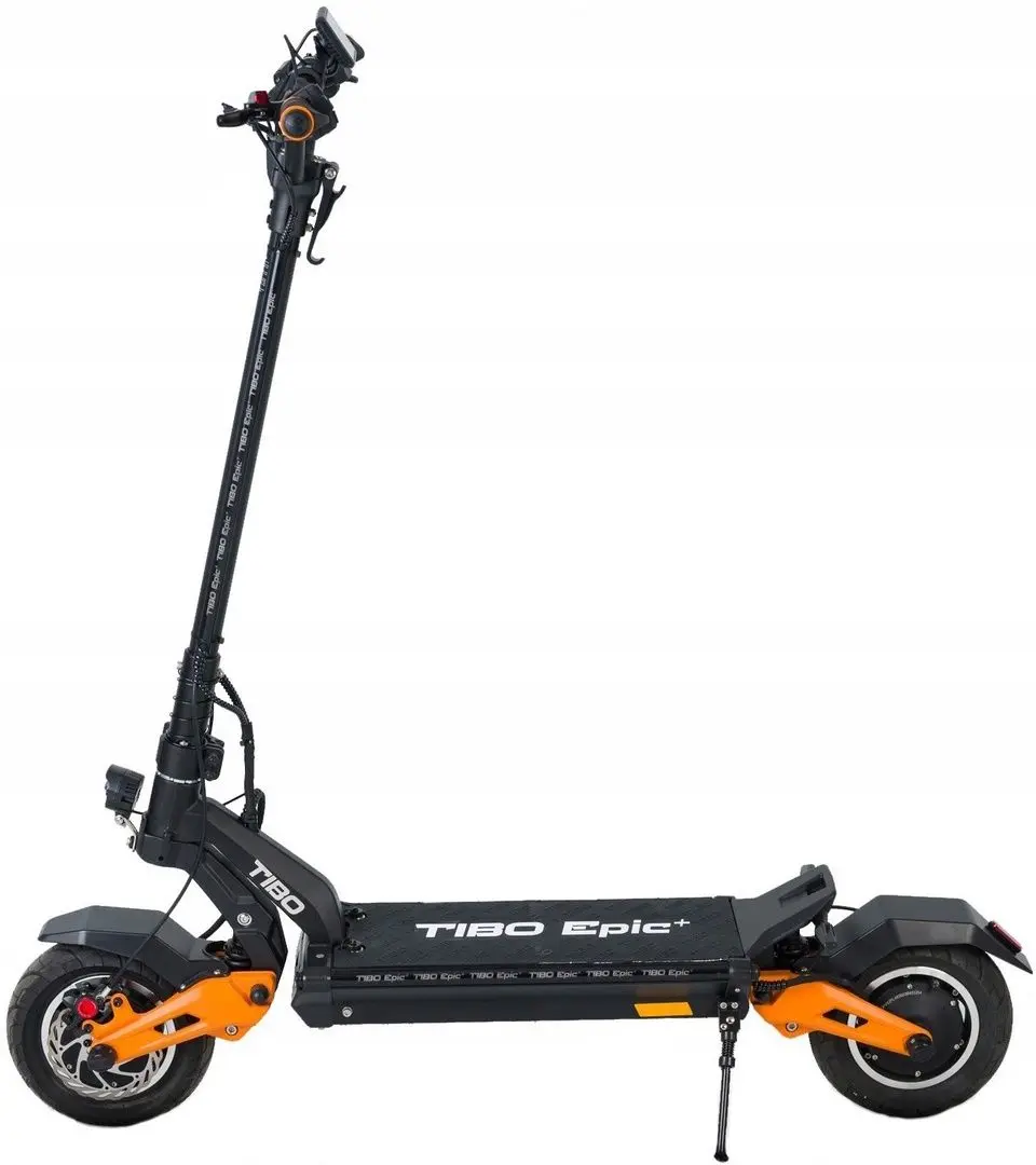 Электросамокат Tibo Epic+ 2.0 25.6 Ah (Black/Orange)