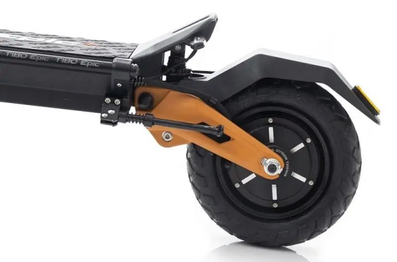 Электросамокат Tibo Epic+ (Black/Orange) - 10