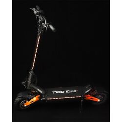 Электросамокат Tibo Epic+ (Black/Orange) Thumb