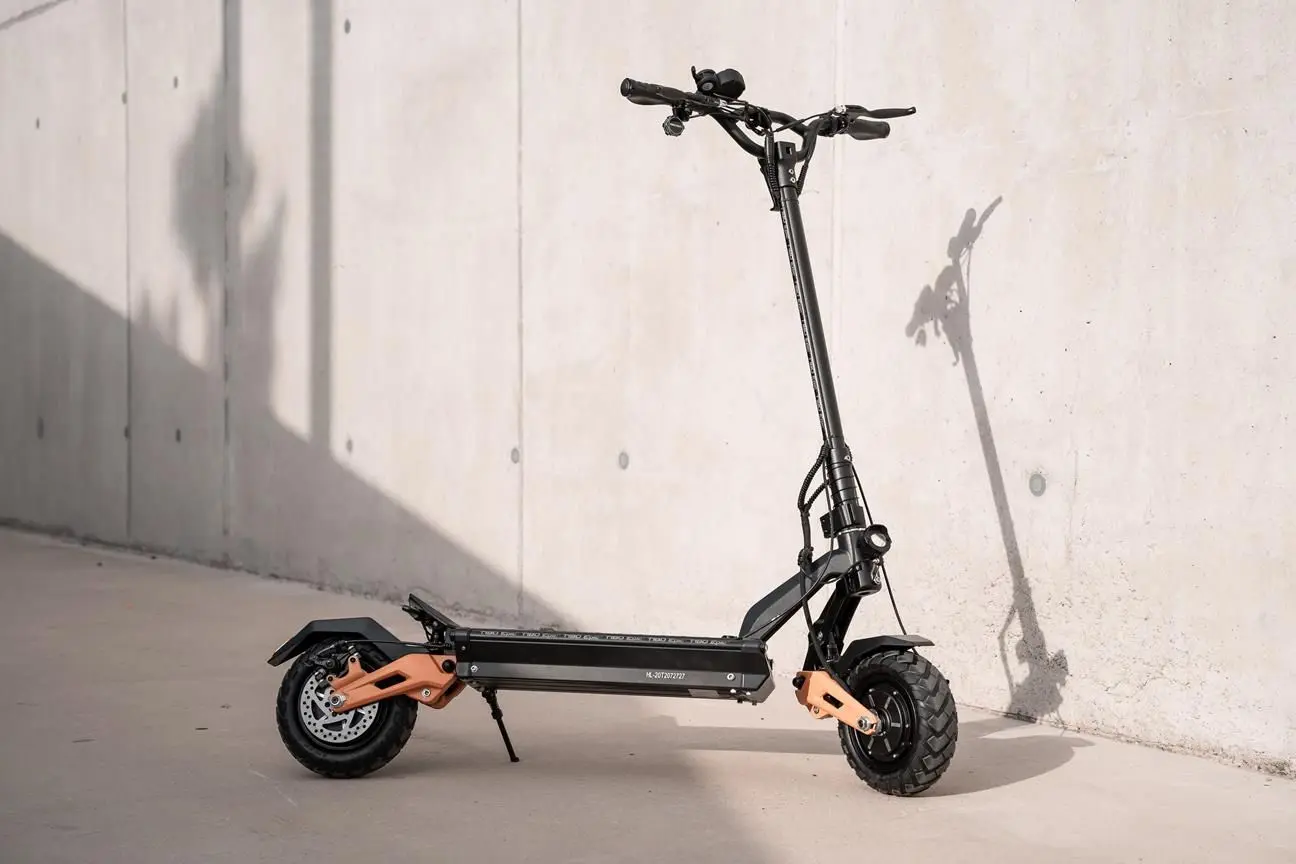 Электросамокат Tibo Epic+ (Black/Orange) - 8