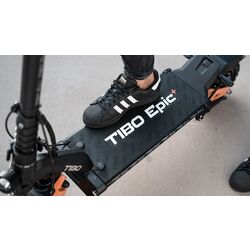 Электросамокат Tibo Epic+ (Black/Orange) Thumb