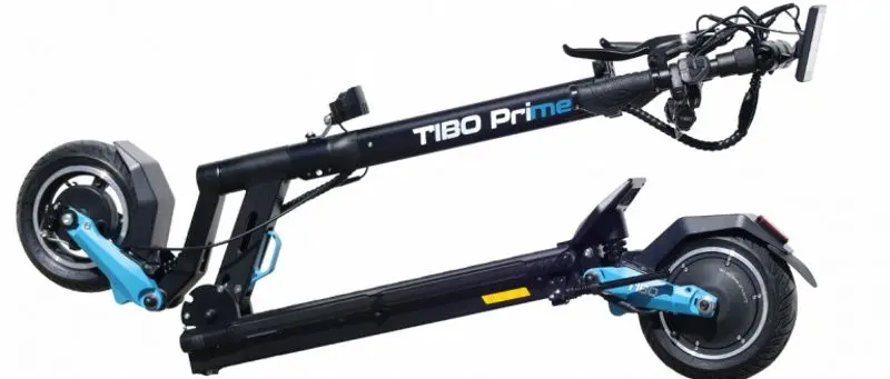 Электросамокат Tibo Prime 3.0 15.6Ah (Black/Blue)