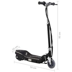 Trotineta electrica VidaXL 91959 (Red/Black) Thumb