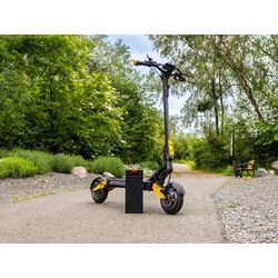 Электросамокат Vsett 10 Apex (Black/Yellow) Thumb