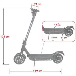 Электросамокат W-Tec Lambreto Max (Black) Thumb