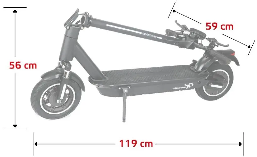 Электросамокат W-Tec Lambreto Max (Black) - 13